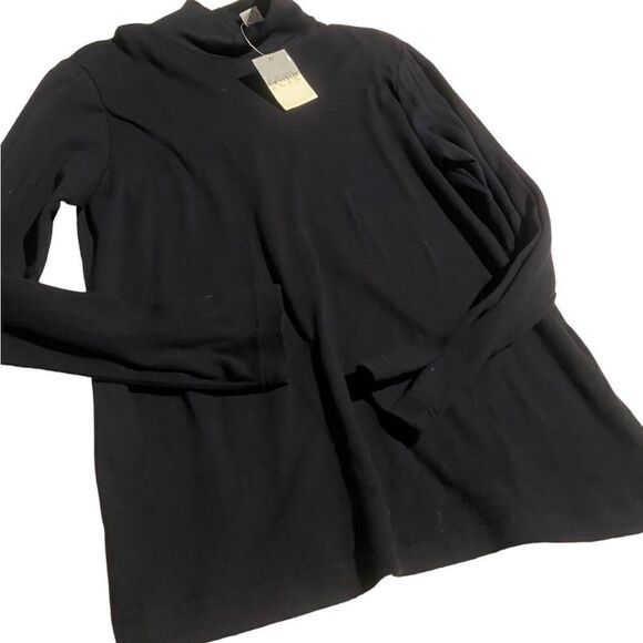 Kim Rogers  size medium black turtle neck new with tags see pics - Picture 1 of 1